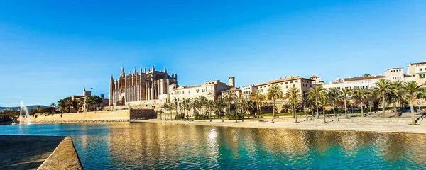 Palma Mallorca Mallorca España 2018 Catedral Seu —  Fotos de Stock