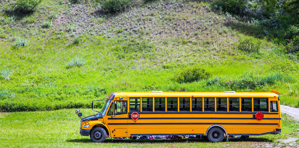 Xatsull Heritage Village British Columbia Canada 14 June 2018 School trip to Xatsull Heritage Village