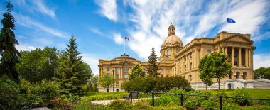 Alberta Parlamento Binası Edmonton Alberta Kanada