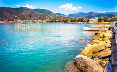 Sestri Levante Liguria İtalya Rıhtımı
