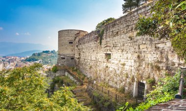 Italya 'da Brescia Lombardy Kalesi