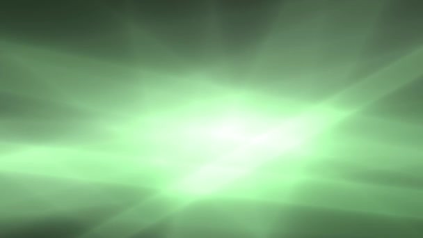 Видео Bokeh Soft Green Размытые Лучи Света Создают Приятный Легкий — стоковое видео