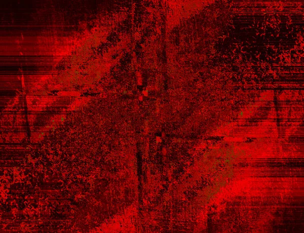 Fundo Grunge Vermelho Com Manchas Abstratas Escuras Textura Vermelha Preta — Fotografia de Stock