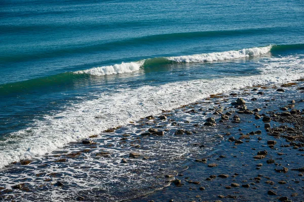 Deniz Plajı Sörf Dalgaları — Stok fotoğraf