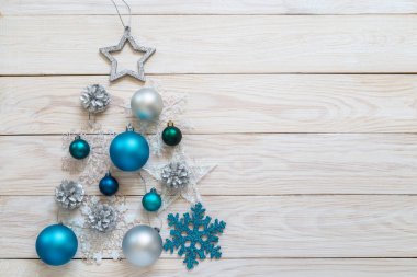 Bir Noel ağacı ile görüntü