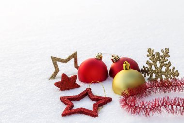 Noel süsler ile bir görüntü.