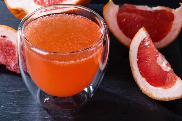 Зображення з грейпфрутовим соком . — стокове фото