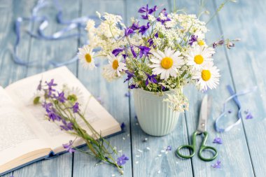 Papatyalı görüntü.