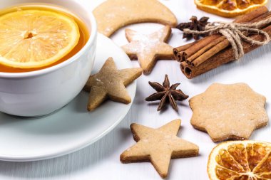 Zencefilli çörek ile görüntü.