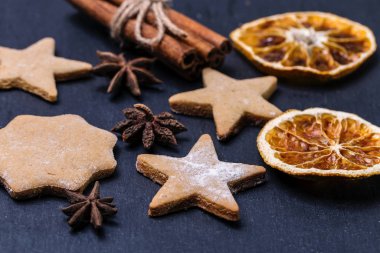 Zencefilli çörek ile görüntü.