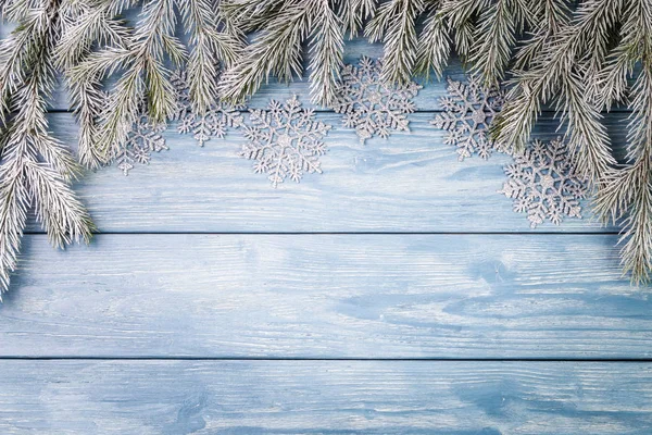 Noel süslemeleri ile resim.