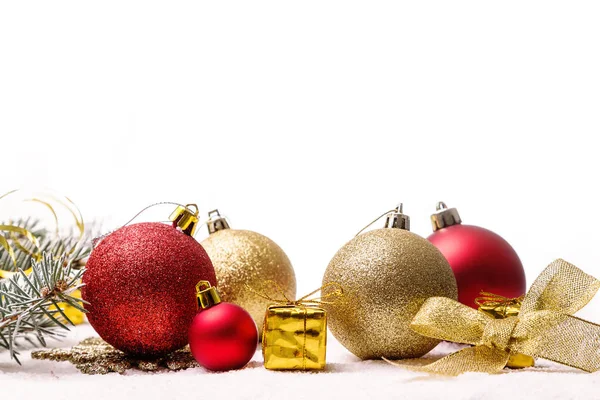 Image with Christmas ornaments. — Stock Photo, Image