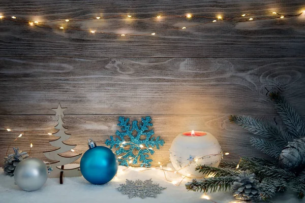 Image avec décorations de Noël. — Photo