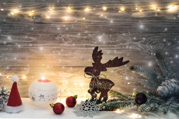 クリスマスの装飾付きの画像. ロイヤリティフリーのストック写真