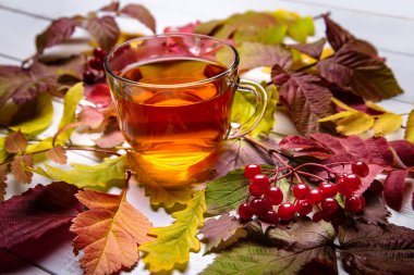 Çay eşliğinde görüntü.