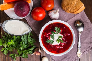 Borsch ile görüntü.