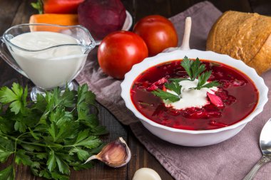 Borsch ile görüntü.