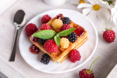 Kahvaltı ile görüntü.