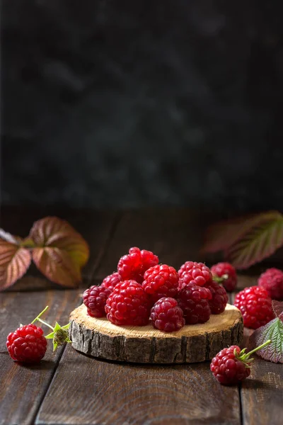 Gambar dengan raspberry — Stok Foto
