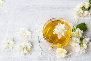 Çay eşliğinde görüntü.