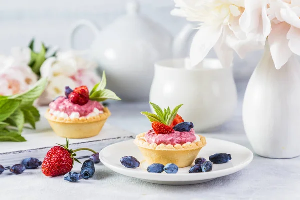 Imagem com tartlets . — Fotografia de Stock