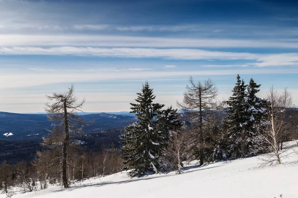 Iarna în munți — Fotografie, imagine de stoc