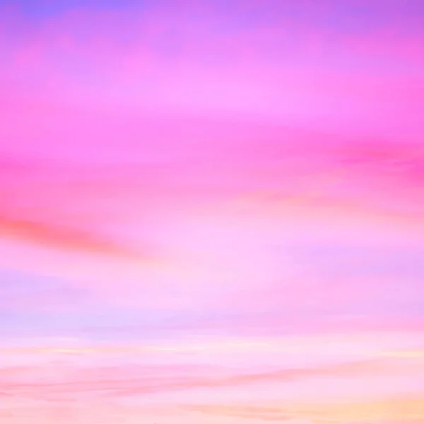 Cielo Nei Colori Rosa Blu Effetto Luce Pastello Colorato Nuvola — Foto Stock