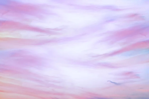 Sky Pink Blue Colors Effect Light Pastel Tones — Stock Photo, Image