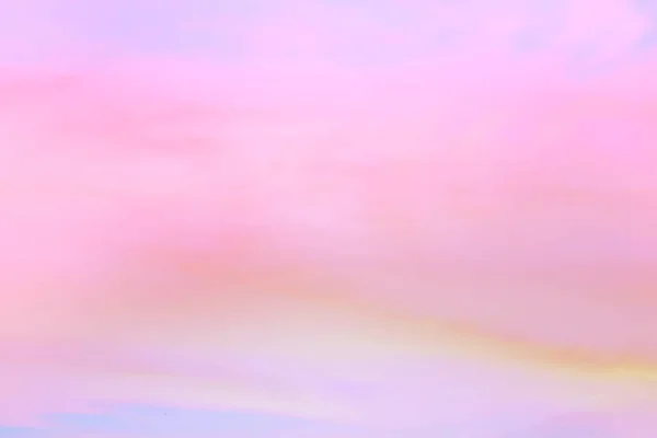 Işık Pastel Tonu Etkisi Ile Alacakaranlık Gökyüzü Yumuşak Bulutların Renkli — Stok fotoğraf