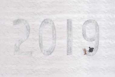 Ahşap zemin üzerine eski kağıt