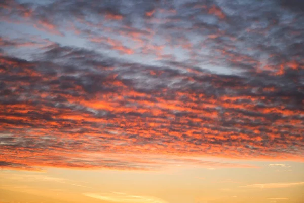 Céu Nas Cores Rosa Azul Efeito Pastel Luz Colorido Nuvem — Fotografia de Stock