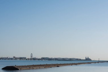 Akdeniz kıyıları.