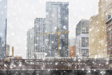 Hong Kong şehrinin ufuk çizgisi