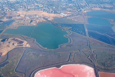 Uçaktan Dünya 'ya hava görüntüsü