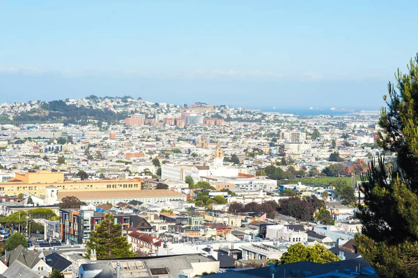panoramic city view of barcelona, spain