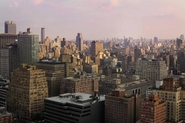 Utsikt Över New York City Skyline — Stockfoto