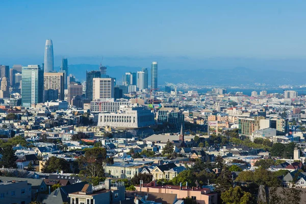 Vista Panorámica Del Paisaje Urbano Con Edificios —  Fotos de Stock