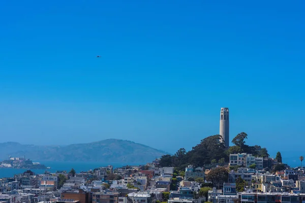 San Francisco Belvárosában Tipikus Épület Napsütéses Napokon Kalifornia Egyesült Államok — Stock Fotó