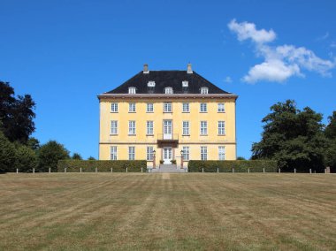 Luis beyaz pencereli Danimarka sarı tarihi kale ele geçirmek stili