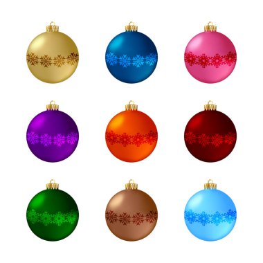 Bir dizi Noel topu _ 01