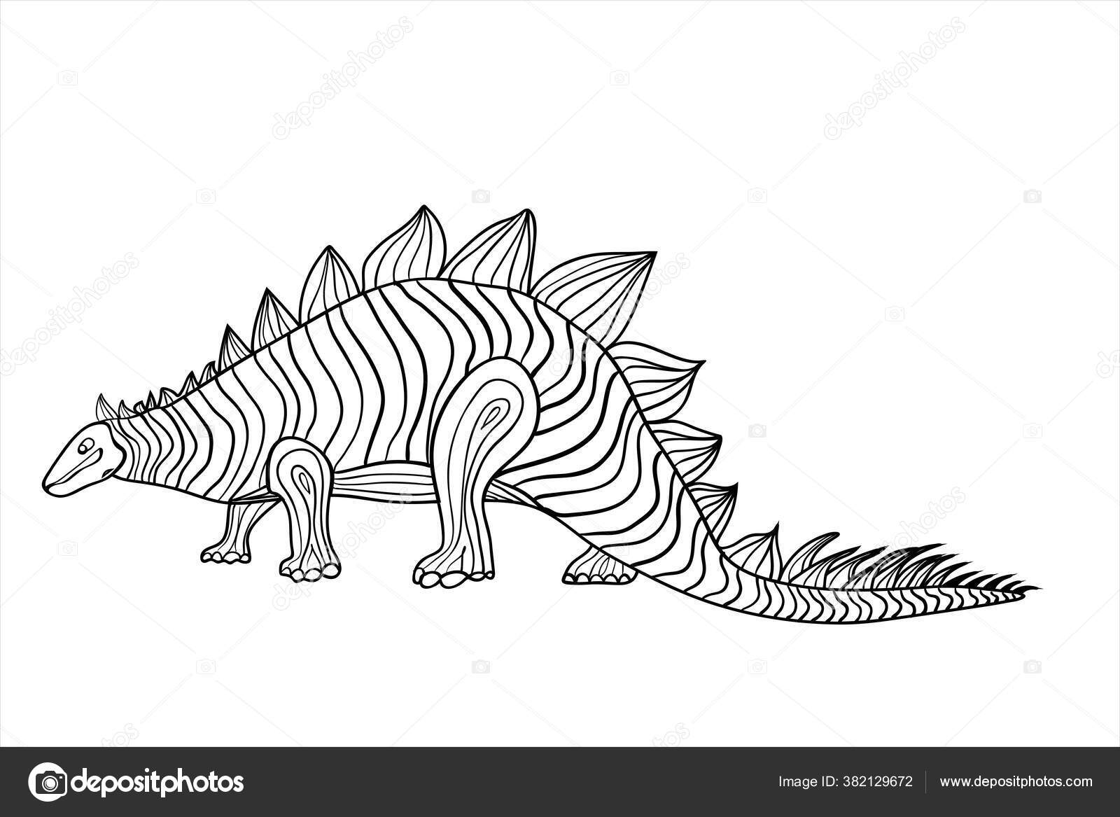 Dinosaurier-Ausmalbilder: Ein prähistorischer Spaß für Groß und Klein!