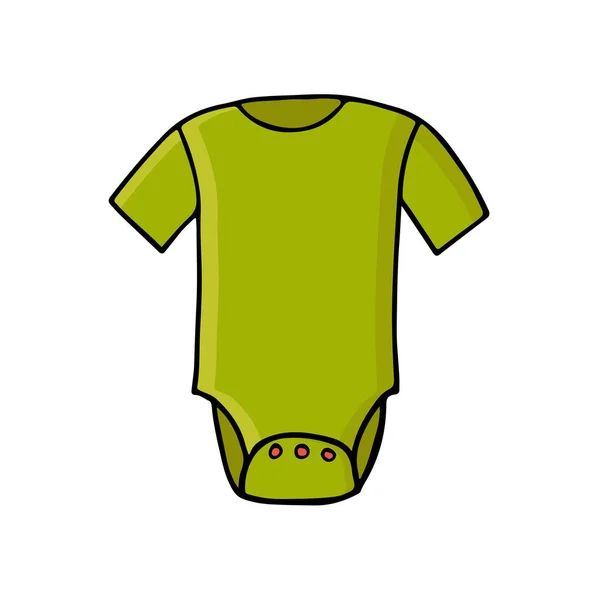 Ícone Pano Bebê Plano Vetor Ilustração Pano Bebê Colorido Vetor — Vetor de Stock