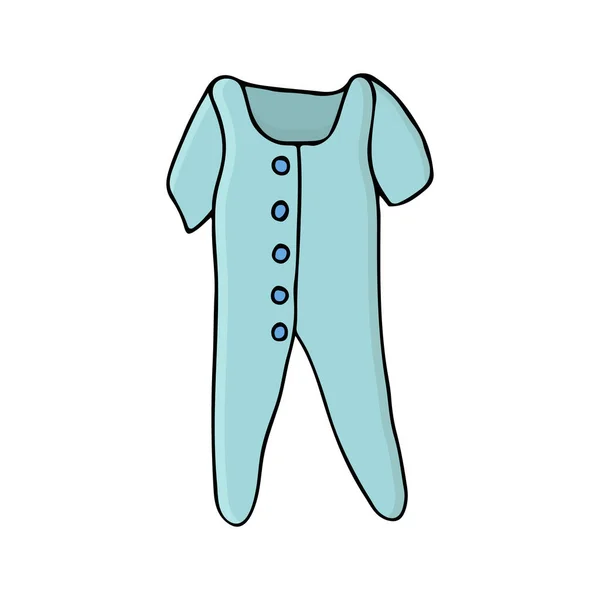 Baby Doek Icoon Vector Platte Babydoek Illustratie Vector Pasgeboren Doek — Stockvector