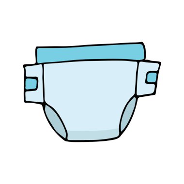 Renkli bebek ayak izi ikonu. Vektör içinde düz bebek ayak izleri