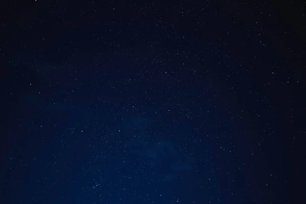 Cielo Estrellado Una Pequeña Nube — Foto de Stock