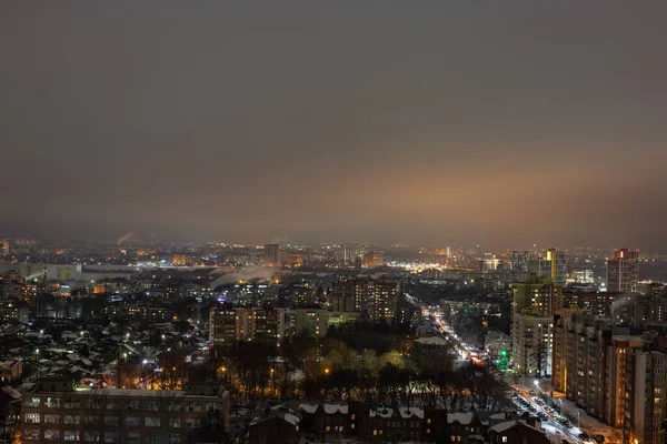 Gece manzarası Ryazan