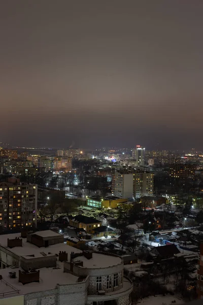 Widok Noc Ryazan — Zdjęcie stockowe