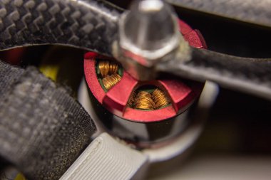 İHA üzerindeki pervane motoru