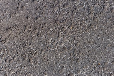 Kuru asfaltın yakın dokusu