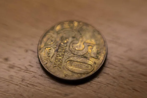 Coin Macro Photography — Stock Photo, Image